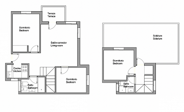 Södervänd takvåning med 3 sovrum  i Urb. Pueblo Marino - Lotus Properties