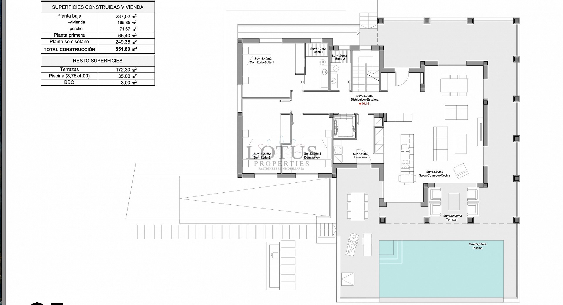 Una villa de lujo recién construida más allá de lo común. - Lotus Properties