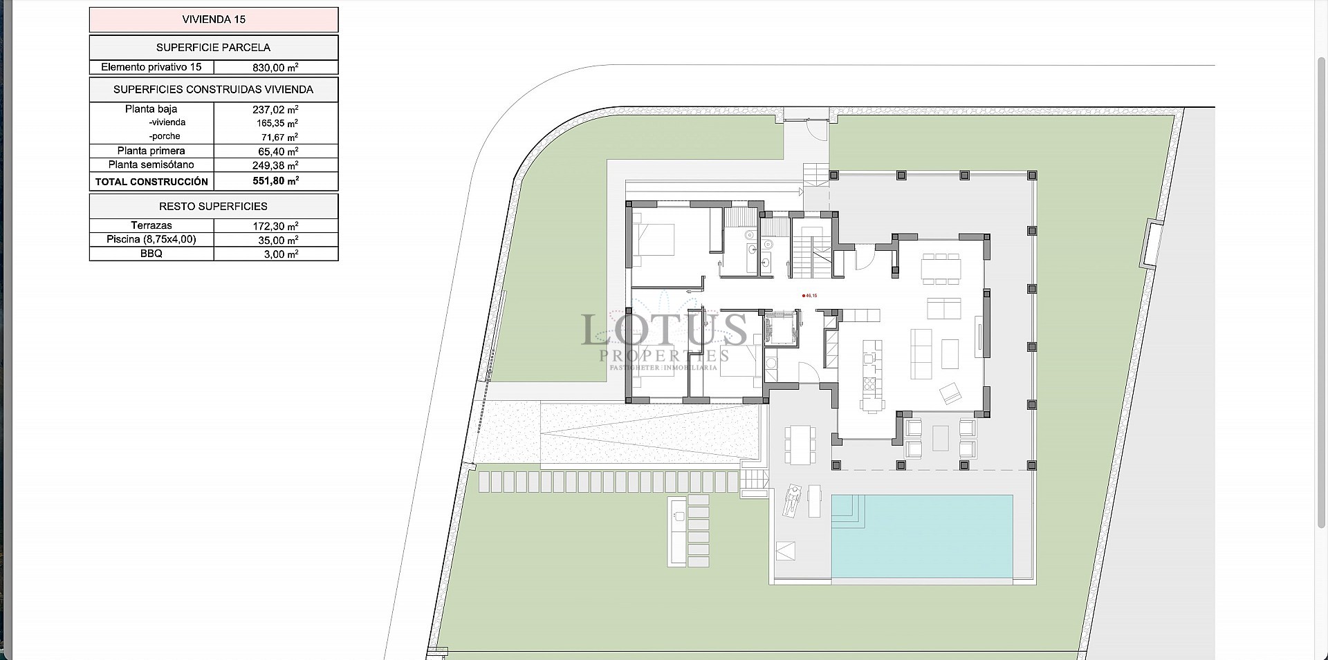 Una villa de lujo recién construida más allá de lo común. - Lotus Properties