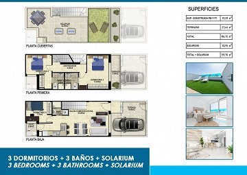 Таунхаус в Torrevieja - Новое строительство - Lotus Properties