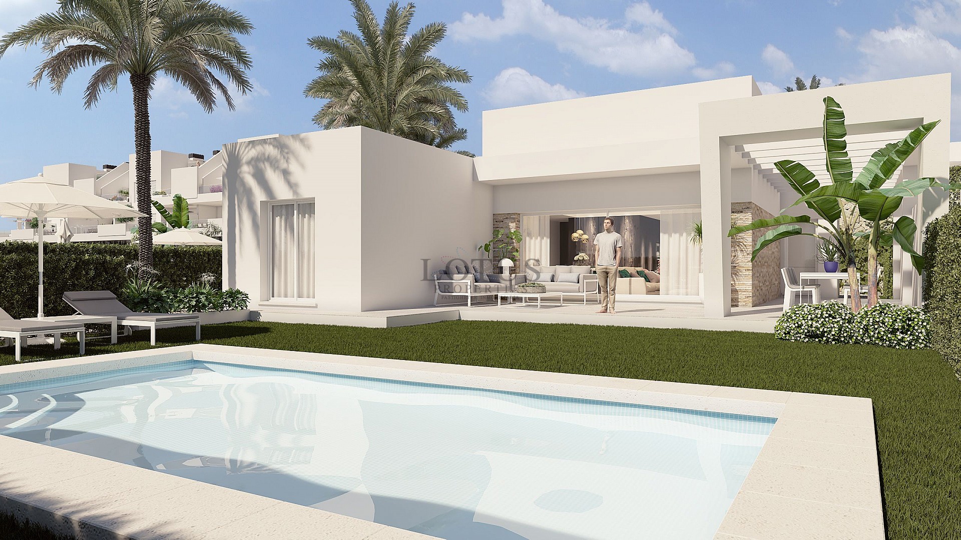 Villa de nueva construcción en la hermosa La Finca Golf - Lotus Properties