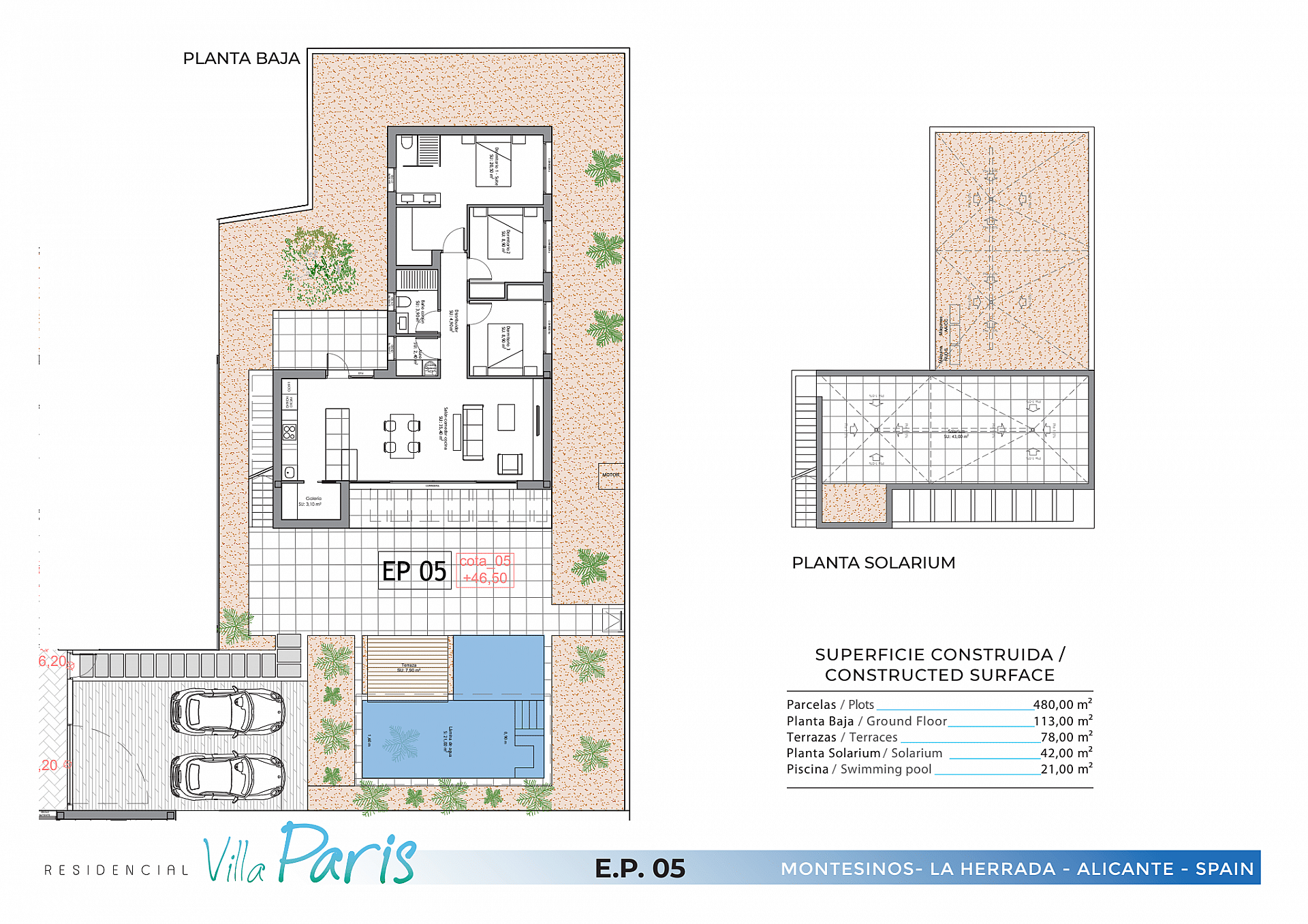 Nyproducerade fristående villor i La Herrada - Lotus Properties