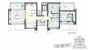 Nytt lägenhetsprojekt med 3 sov & pool - Guardamar - Lotus Properties