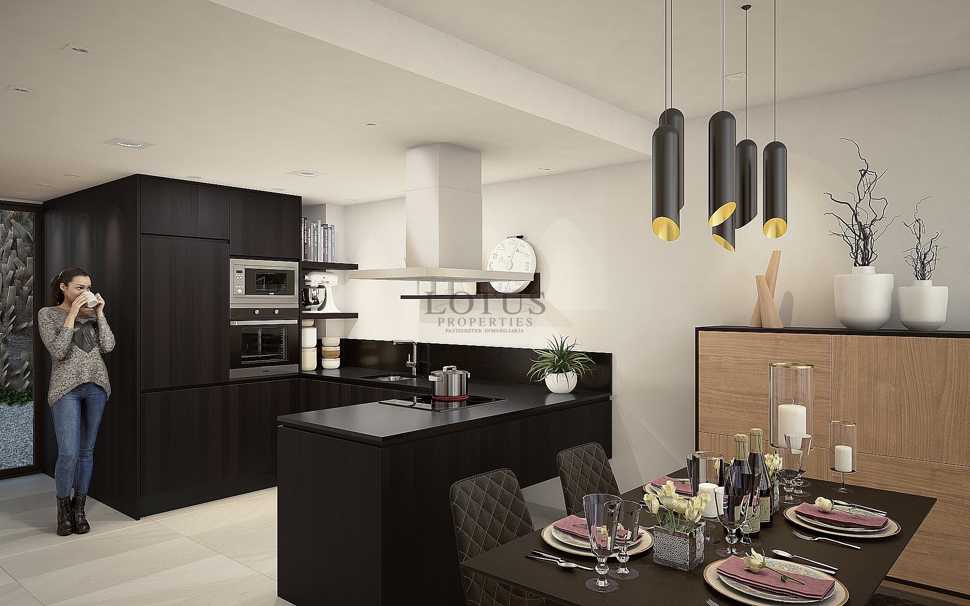 Nybyggda radhus i vackra La Finca med privat pool - Lotus Properties