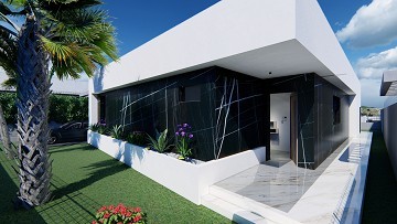 Nybyggda villor i La Finca Golf på ett plan med privata pooler - Lotus Properties