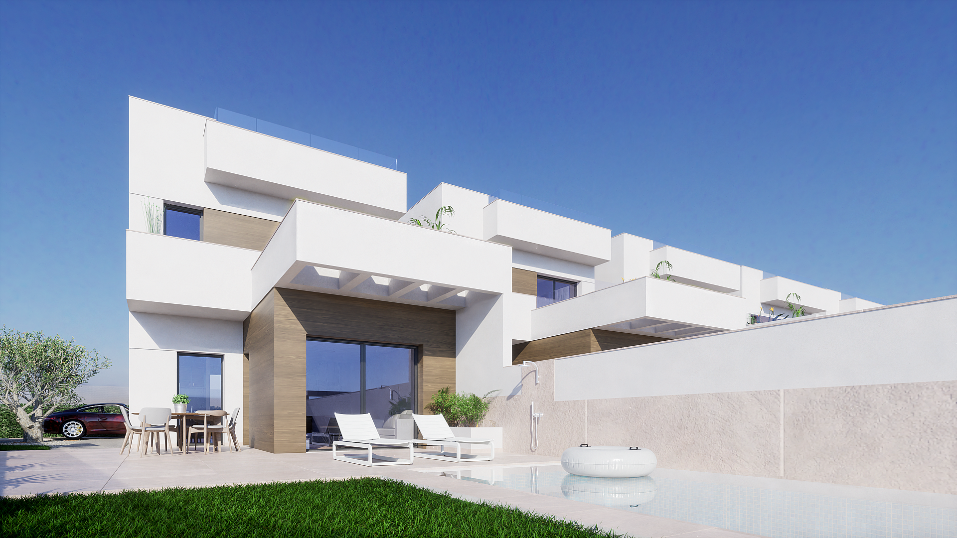 Nya villor med pool & takterrass - La Herrada - Lotus Properties