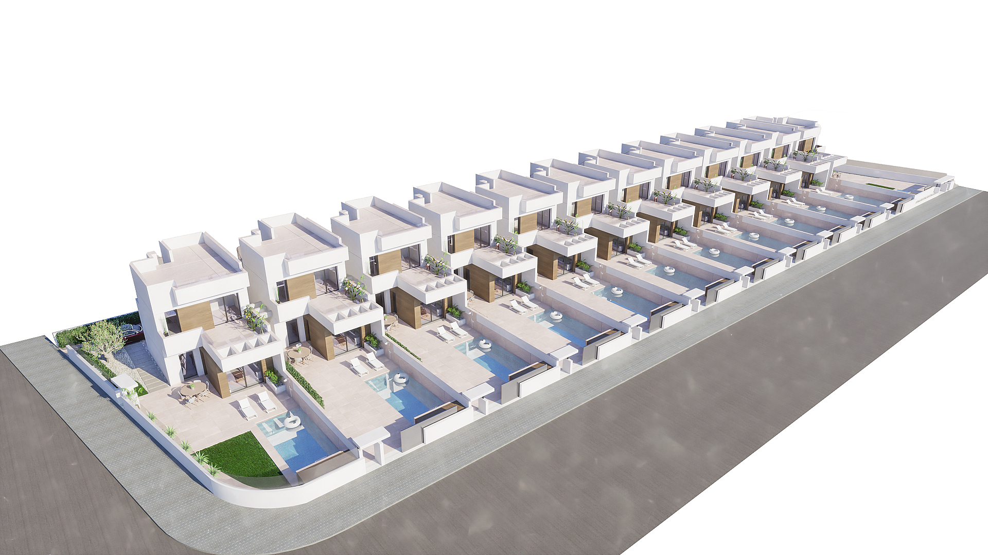 Nya villor med pool & takterrass - La Herrada - Lotus Properties