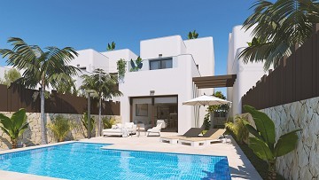 Luxury villas with pool in Mil Palmeras - Lotus Properties