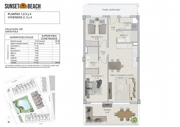Nya lägenheter 100 m till stranden i Santa Pola - Lotus Properties