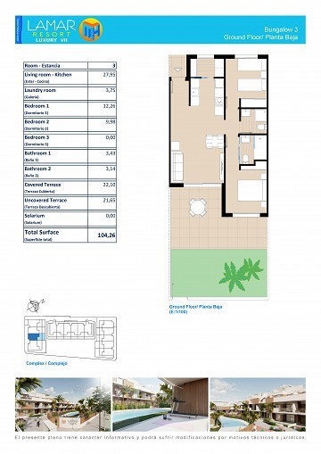 Новые апартаменты в Lamar Resort Luxury VII - Пилар де ла Орадада - Lotus Properties