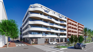 Nieuwe appartementen op 100 m van het strand van Los Locos - Torrevieja - Lotus Properties