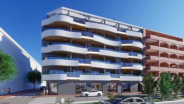 Nieuwe appartementen op 100 m van het strand van Los Locos - Torrevieja - Lotus Properties