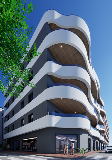 Nieuwe appartementen op 100 m van het strand van Los Locos - Torrevieja - Lotus Properties