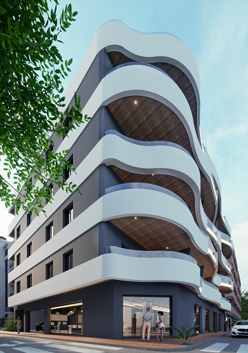 Nieuwe appartementen op 100 m van het strand van Los Locos - Torrevieja - Lotus Properties