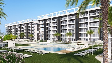 Nieuwe appartementen op 700 m van het strand van La Mata - Showhouse klaar - Lotus Properties