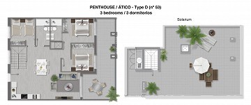 APARTAMENTOS DE LUJO DE 2 DORMITORIOS CERCA DE LA PLAYA DE LA MATA - Lotus Properties