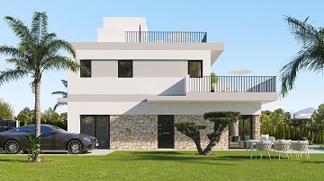 Lyxiga villor med privat pool i San Miguel de Salinas - Lotus Properties