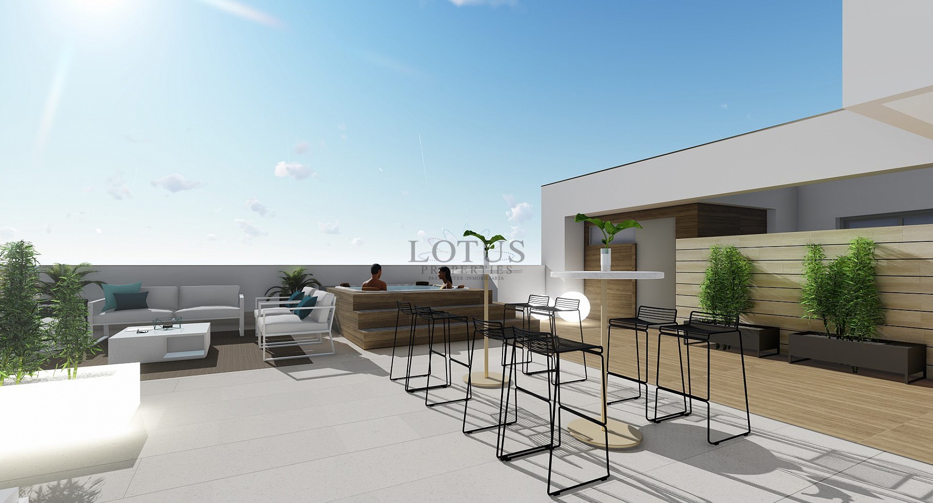 Modern nieuwbouwappartement op slechts 200 m van Playa del Cura - Lotus Properties