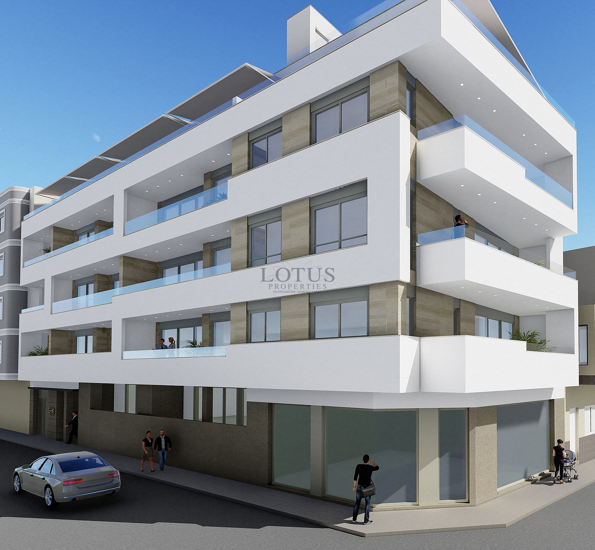 Modern nieuwbouwappartement op slechts 200 m van Playa del Cura - Lotus Properties