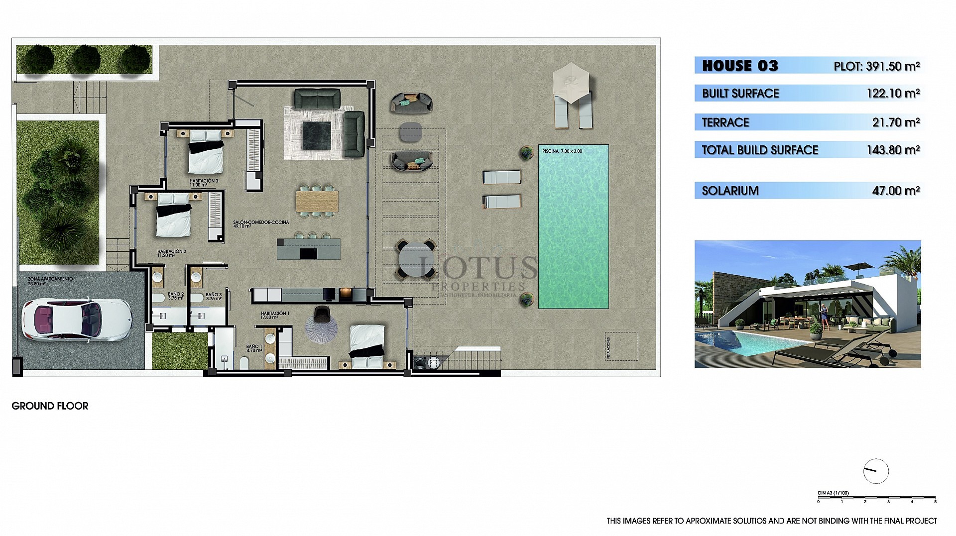 Lyxvillor i Terrazas de Alicante - Lotus Properties