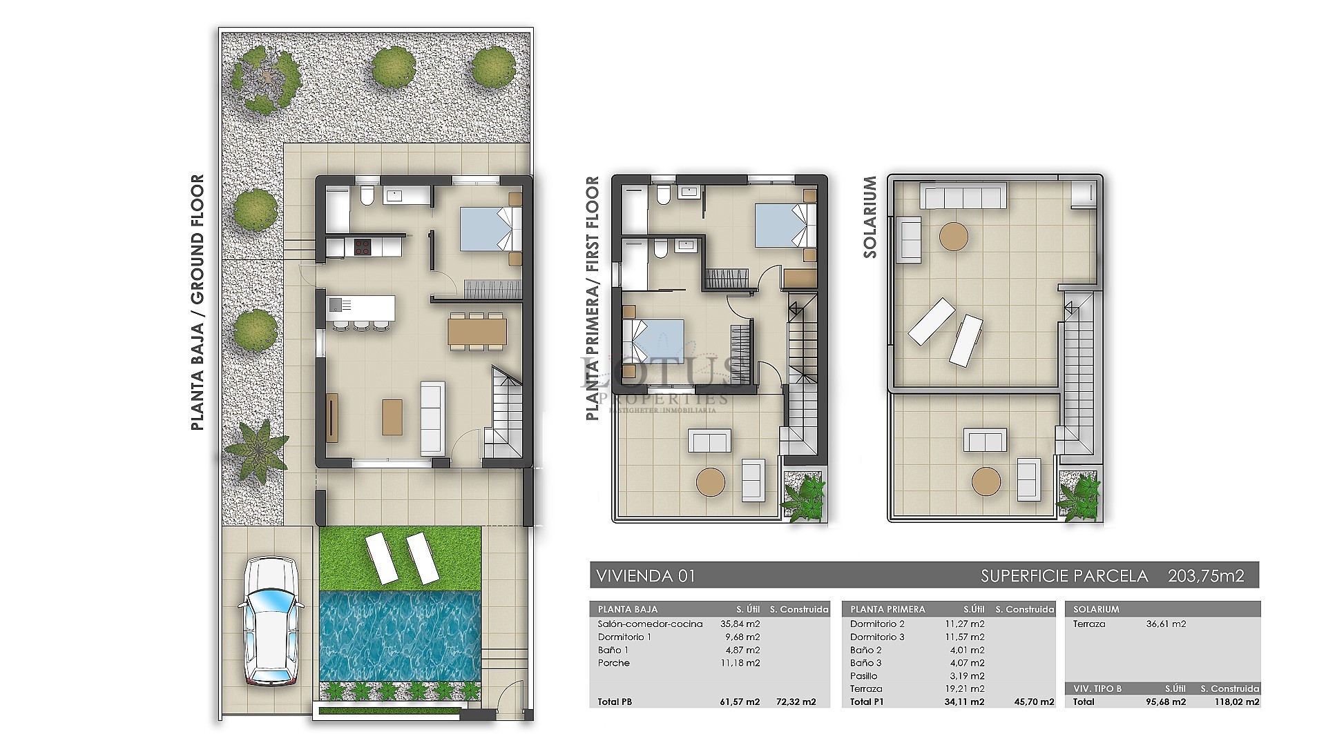 Nieuwe villa met privézwembad - Pilar de la Horadada - Lotus Properties