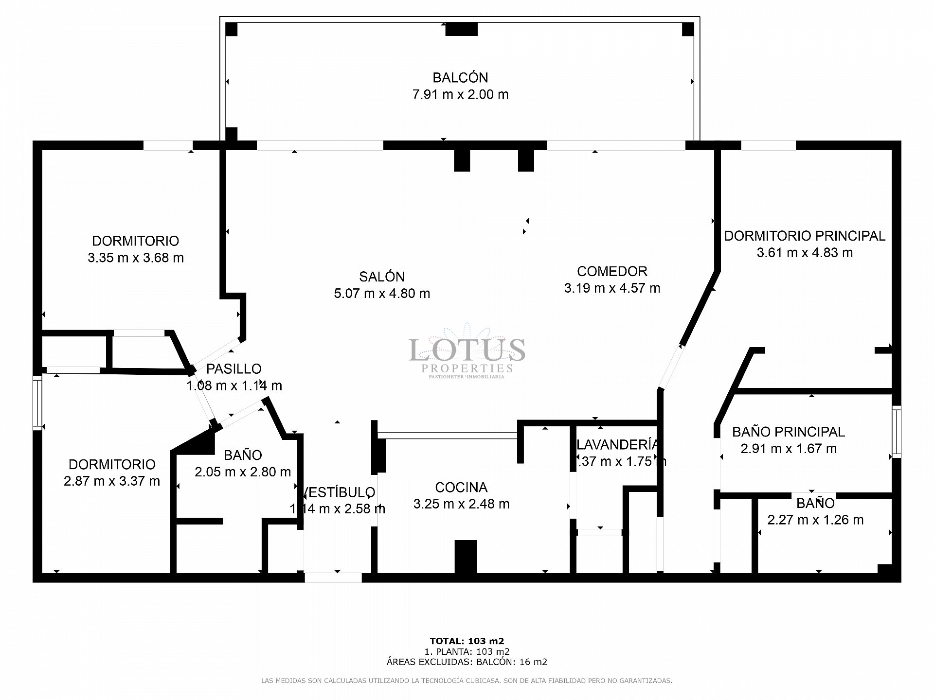 Vacker lägenhet i lyxiga Aldea del Mar med 3 sovrum och 2 badrum - Lotus Properties