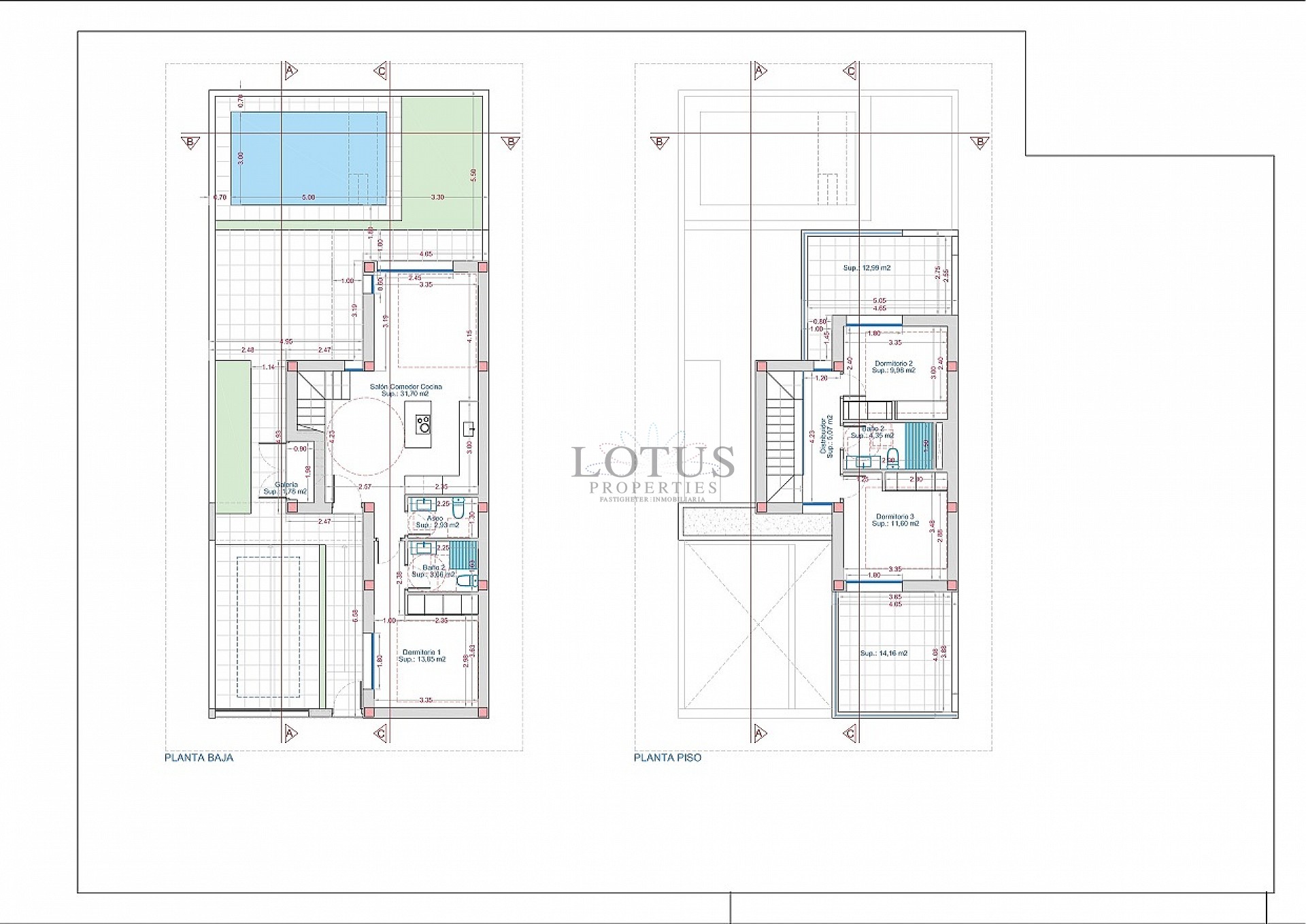Nya villor med privat pool -  San Fulgencio - Lotus Properties