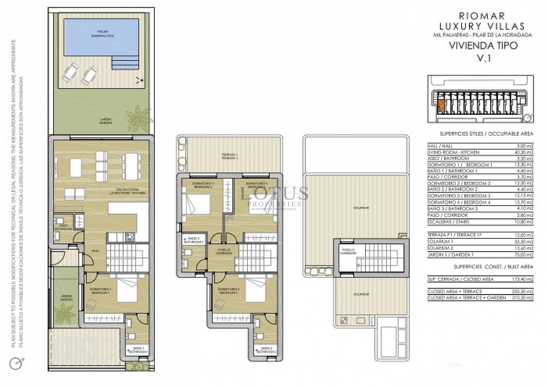 Lyxvillor med pool i strandnära Mil Palmeras - Lotus Properties