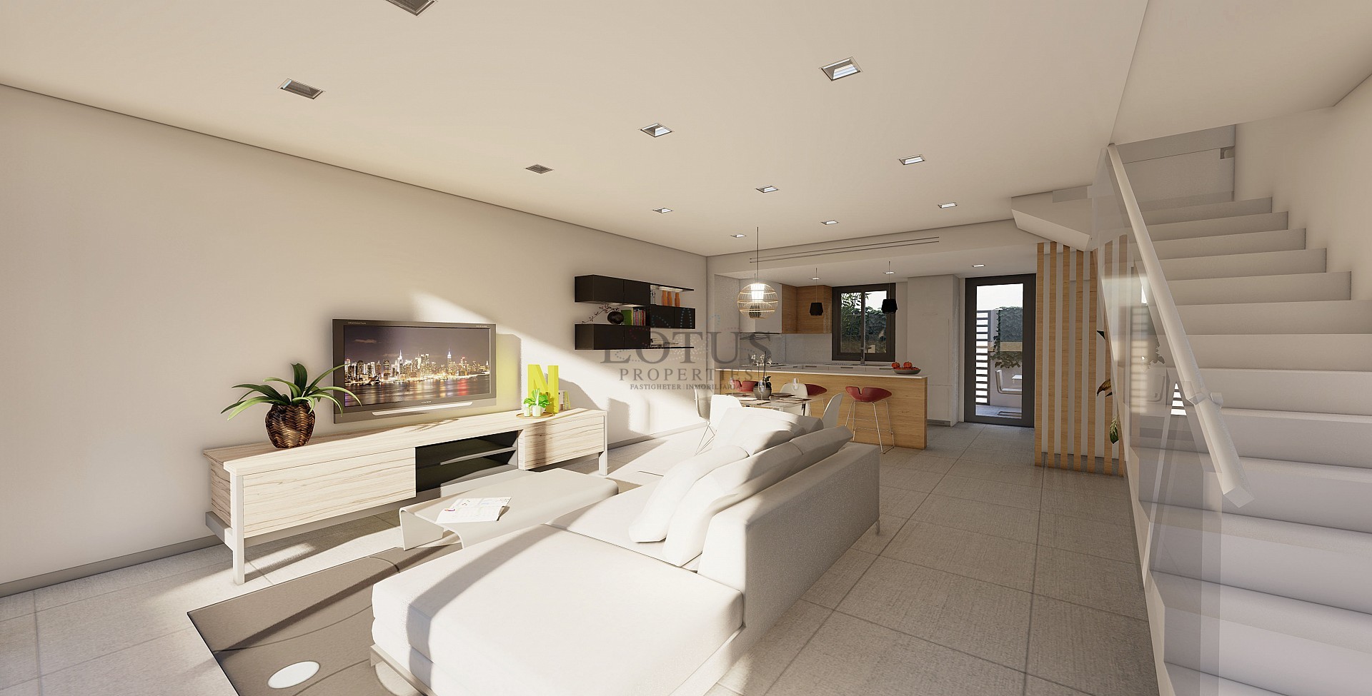 Radhus med solarium och pool i Cox - Alicante - Lotus Properties