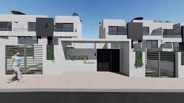 Townhouses with solarium and swimming pool in Cox - Alicante - Lotus Properties