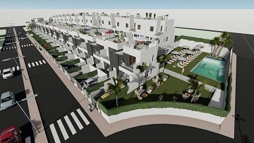 Townhouses with solarium and swimming pool in Cox - Alicante - Lotus Properties