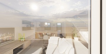 Townhouses with solarium and swimming pool in Cox - Alicante - Lotus Properties