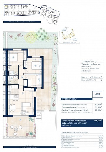 Mark & Takvåningar med 3 Sovrum - Los Balcones  - Lotus Properties