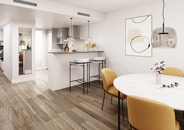 Nya lägenheter i strandnära Gran Alacant - Lotus Properties