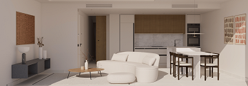 Woningen met zeezicht te koop in La Mata Costa Blanca - Lotus Properties