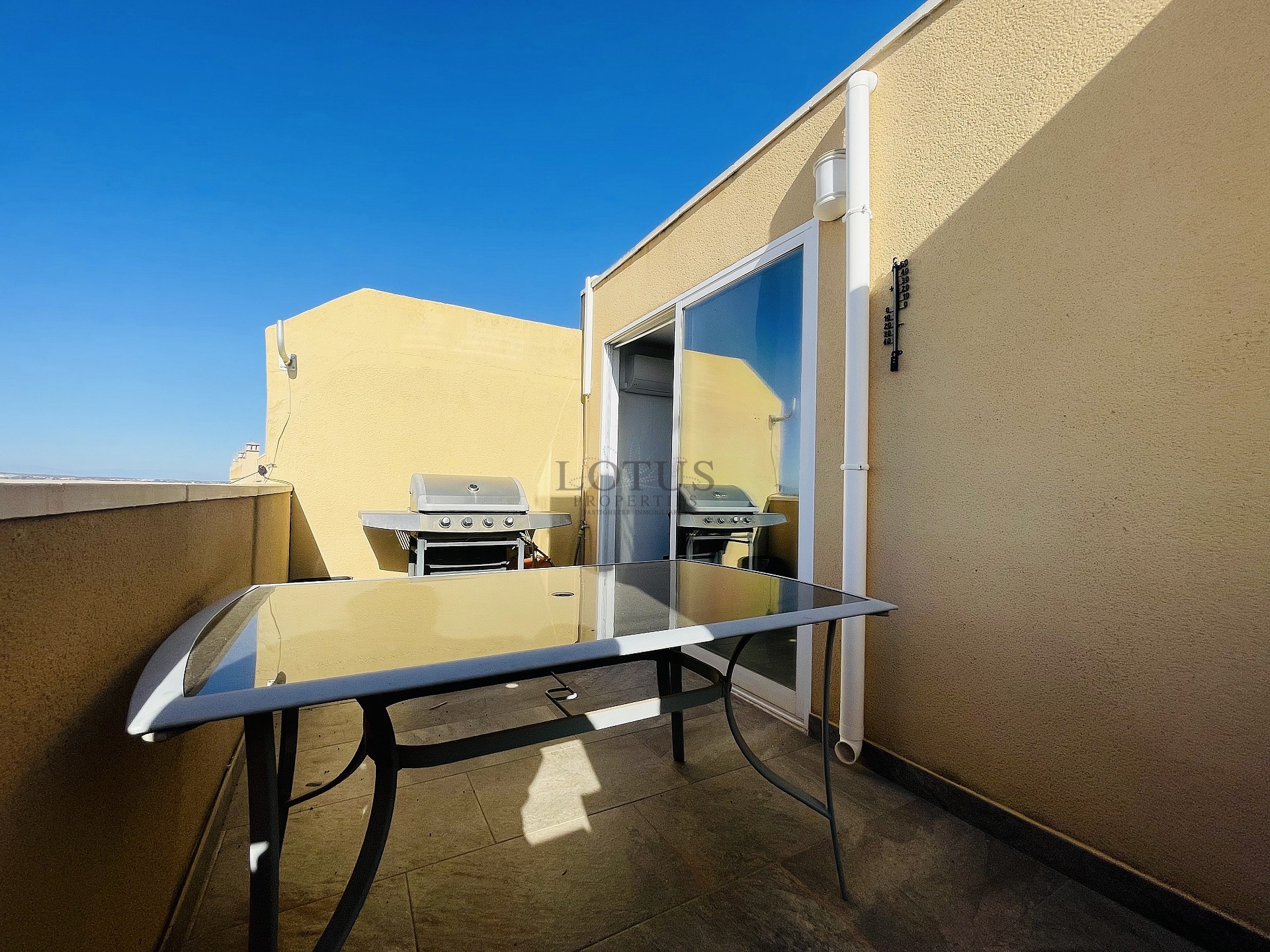 Fin Duplex lägenhet i El Chaparral med pool och terrass i väst läge! - Lotus Properties