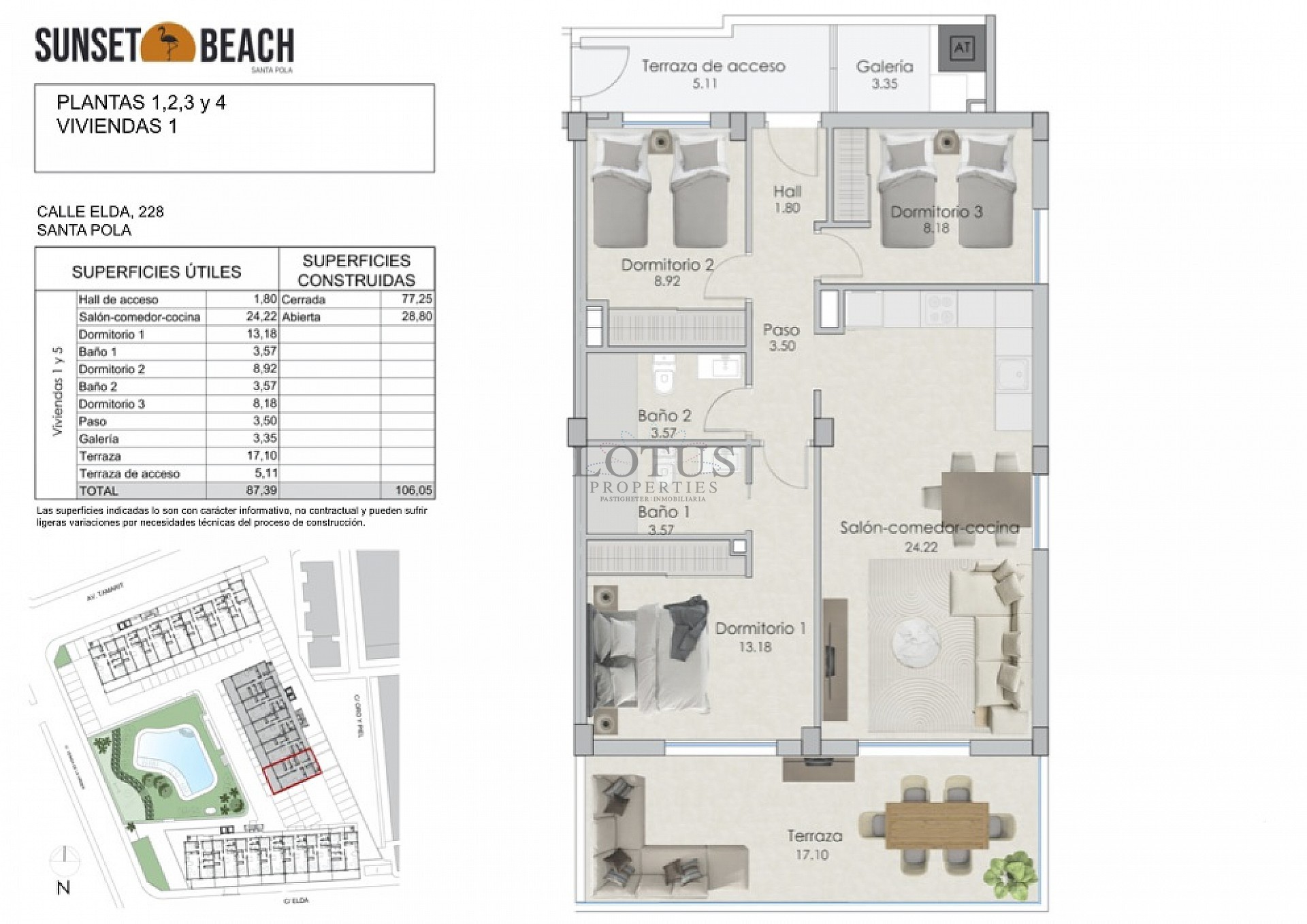 Новые квартиры в 100 м от пляжа в Санта Поле - Lotus Properties