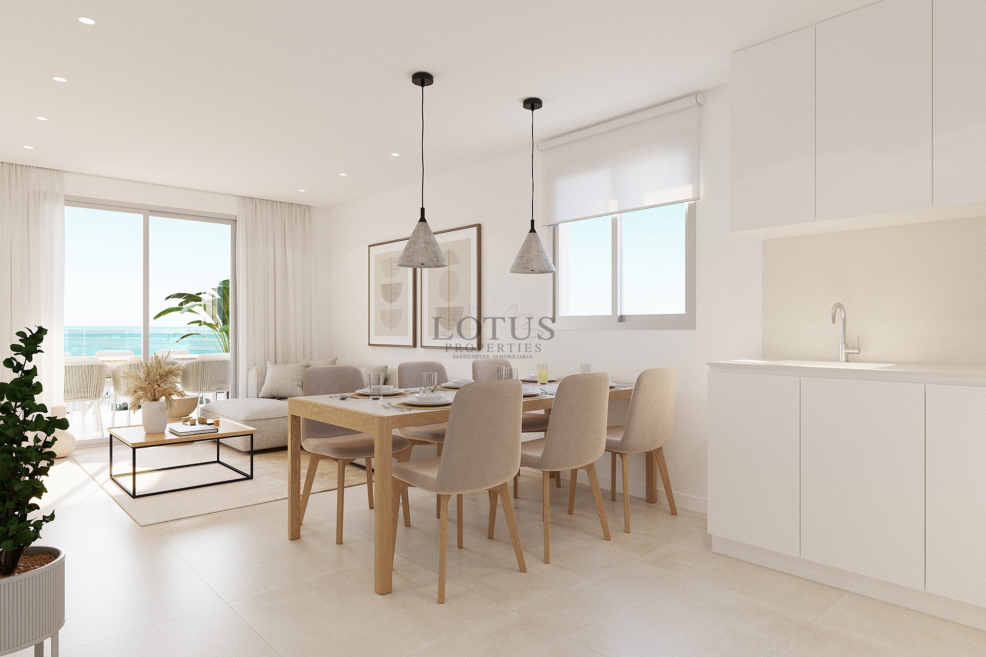 Новые квартиры в 100 м от пляжа в Санта Поле - Lotus Properties