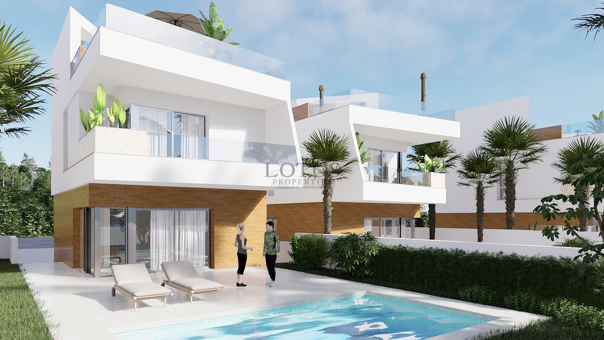Nybyggnation av 6 magnifika villor i Fantastiska Pilar de la Horadada - Lotus Properties