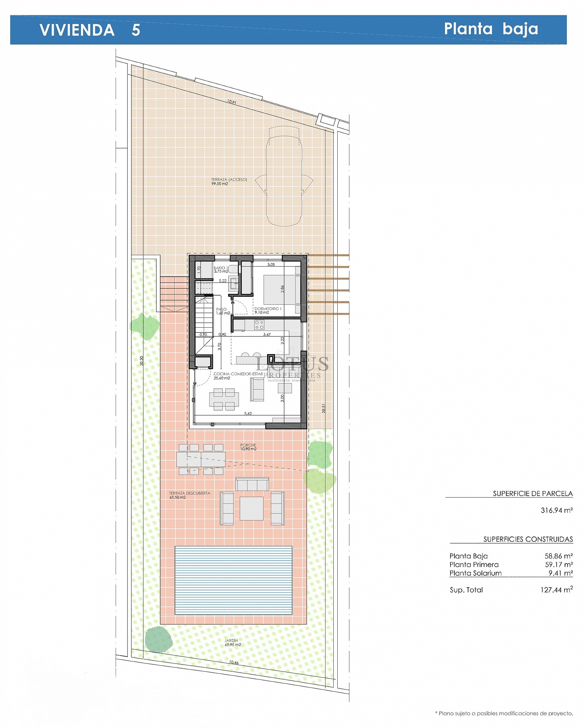 Nybyggnation av 6 magnifika villor i Fantastiska Pilar de la Horadada - Lotus Properties