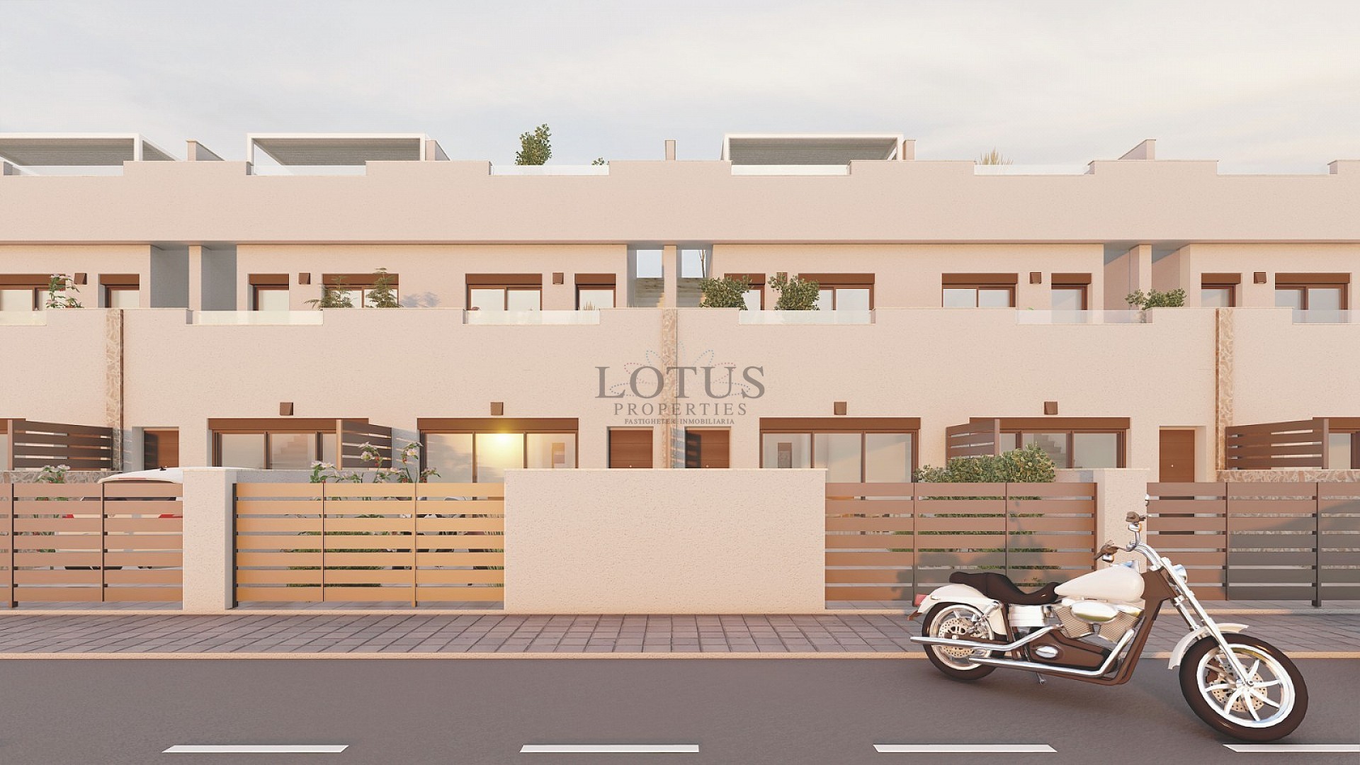 Nya radhus med 3 sov & takterrass - Pilar de la Horadada - Lotus Properties