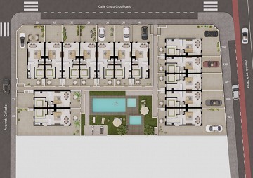 Новый таунхаус с 3 спальнями и террасой на крыше - Пилар де ла Орадада - Lotus Properties