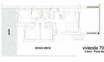 Bungalow con 3 Dormitorios - Los Balcones  - Lotus Properties