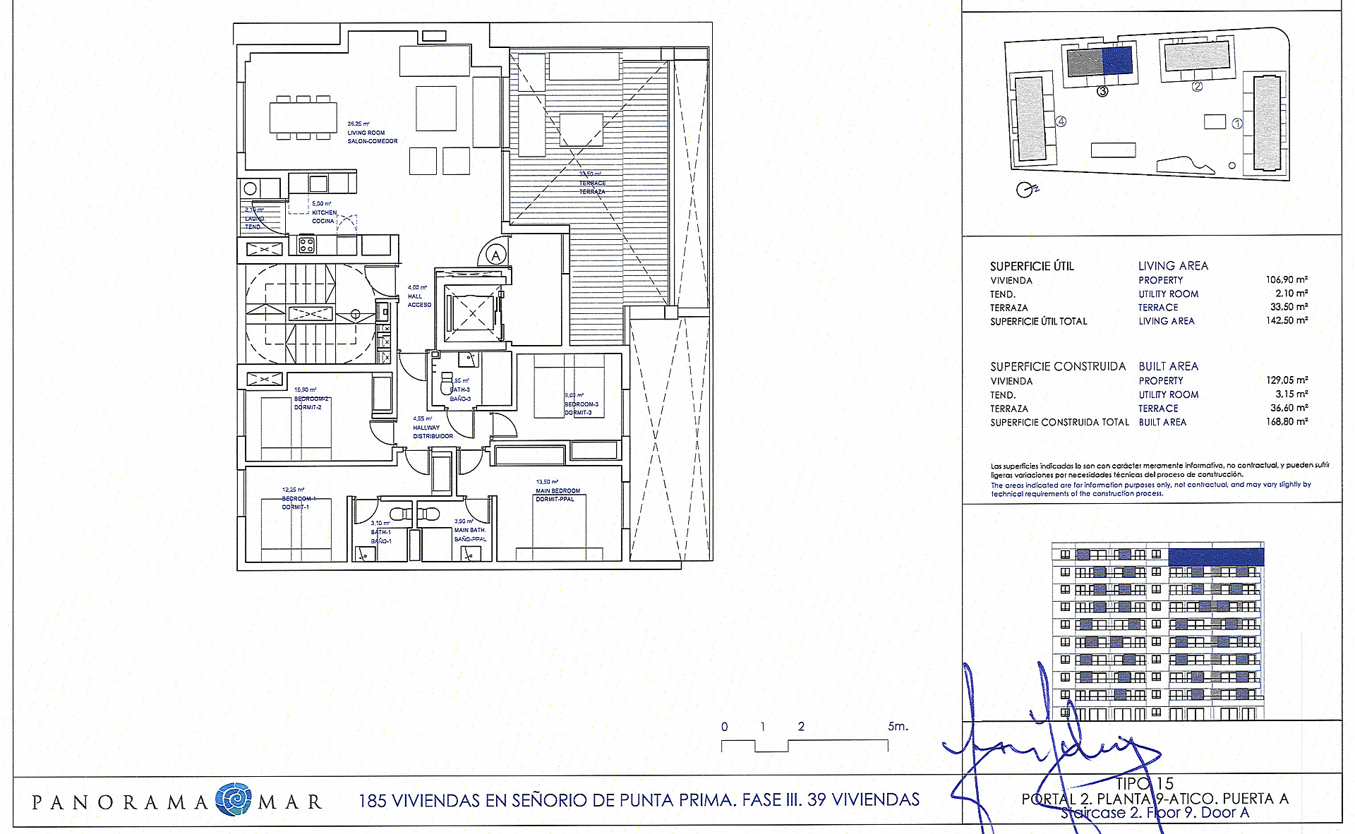 SPECTACULAR PENTHOUSE IN PUNTA PRIMA - Lotus Properties
