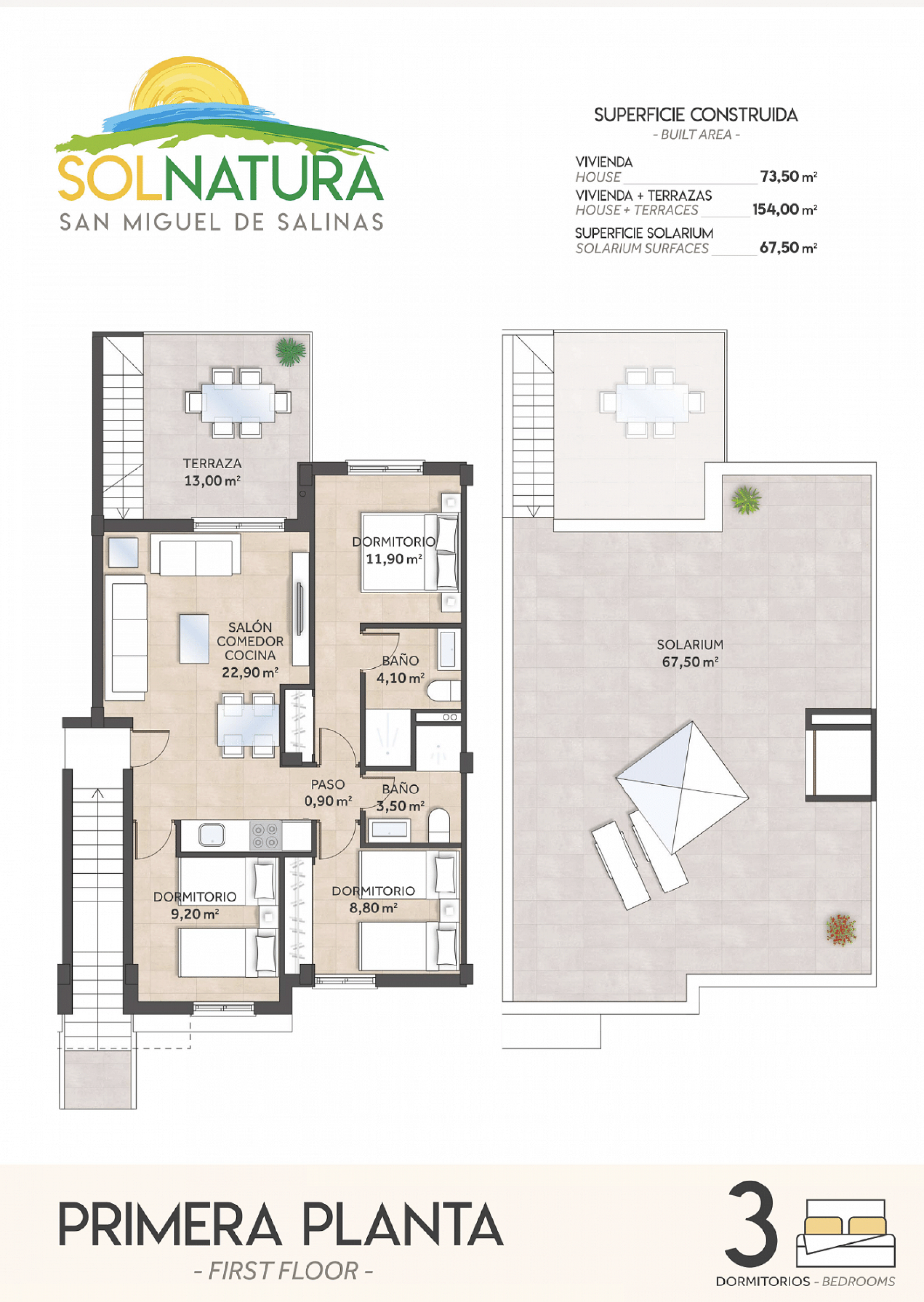 Пентхаус в красивом жилом районе Sol Natura - Lotus Properties