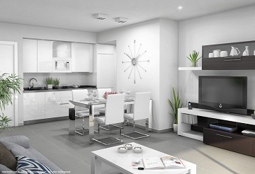 Penthouse in a beautiful residential area of ​​Sol Natura - Lotus Properties