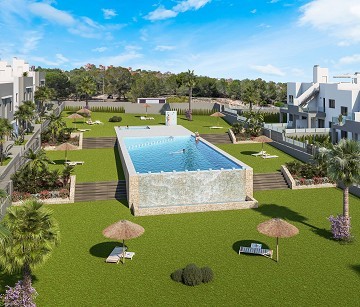 Penthouse in a beautiful residential area of ​​Sol Natura - Lotus Properties