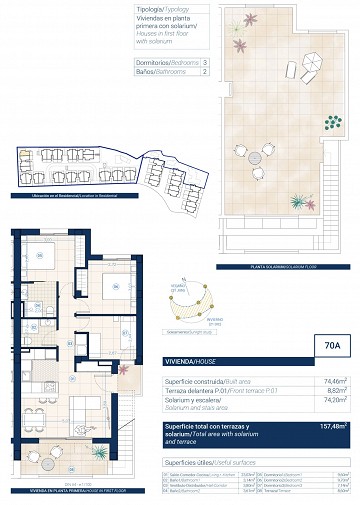 Markplanslägenheter med 3 sovrum - Los Balcones - Lotus Properties