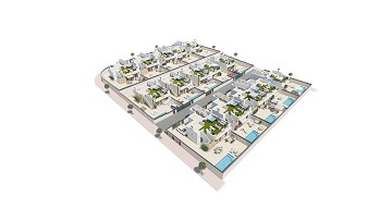 Nybyggda villor i vackra Natura Park IV- La Marina med privat pool och 3 sovrum och 2 badrum  - Lotus Properties