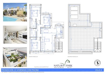 Nybyggda villor i vackra Natura Park IV- La Marina med privat pool och 3 sovrum och 2 badrum  - Lotus Properties